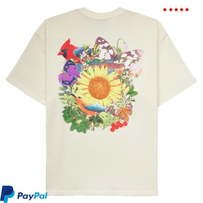 Official Dreamville Merch Store Dreamville Floral Tshirt Brn