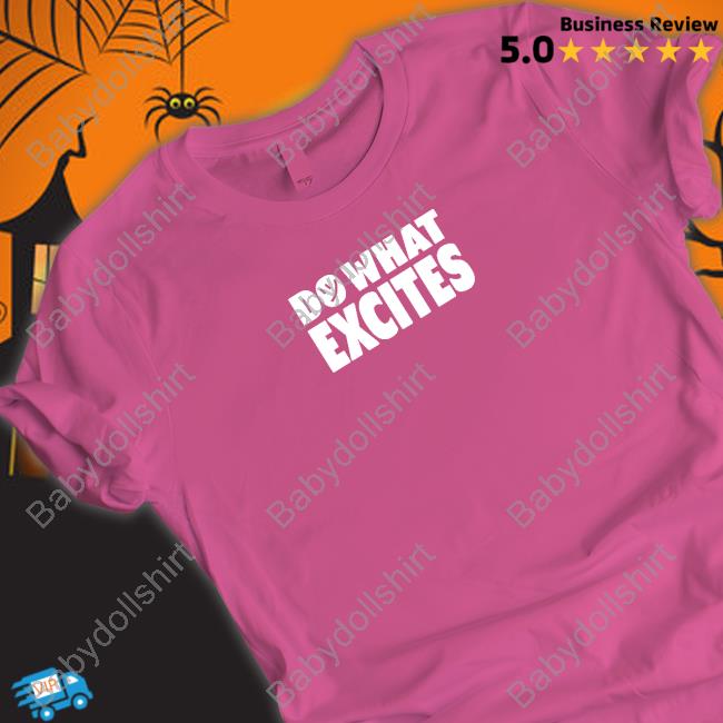 Do What Excites Merch Dwe Logo Blue Crewneck Sweatshirt