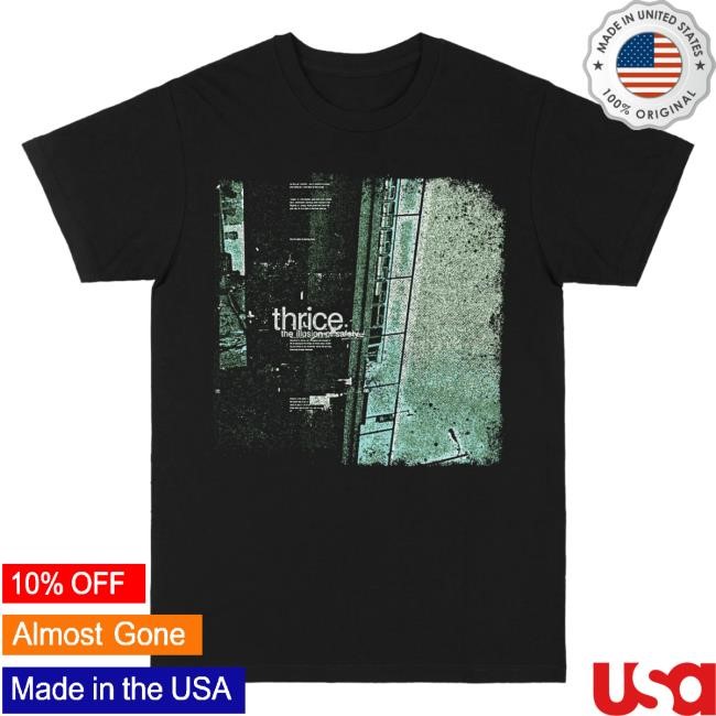 Official Thrice Merch Thrice The Illusion of Safety Album Hot Shirt