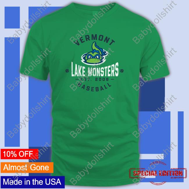 Vermont Lake Monsters Baseball Shirts