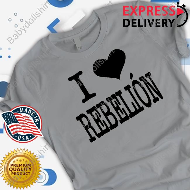 Ericdoa Merch I Love Rebelión Crewneck Sweatshirt
