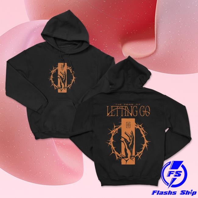 Official Hollow Front Merch Hollow Front Negative Space Hoodies Black