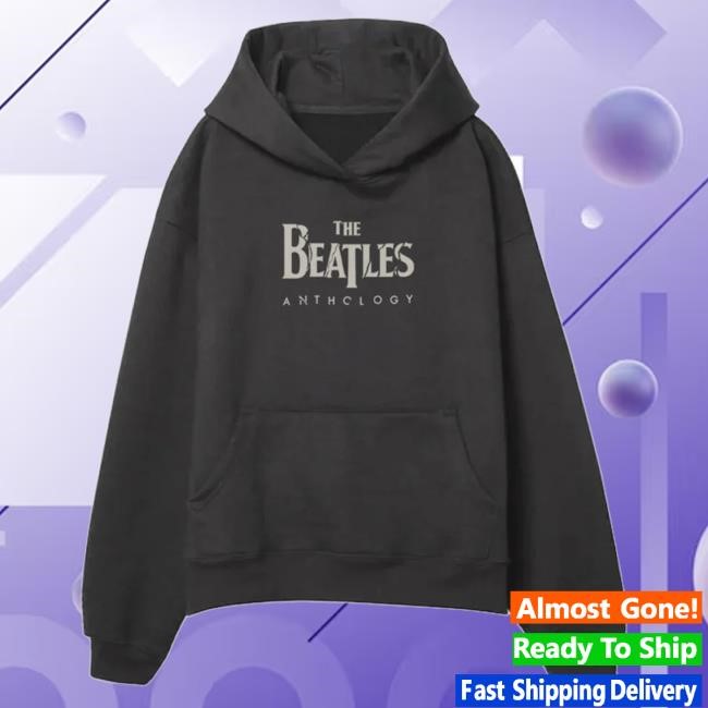 Anthology Black Logo Hoodie The Beatles Legacy Gear