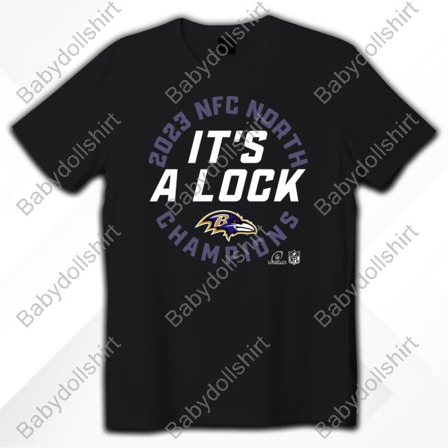 Ravens It's A Lock Shirt 2023