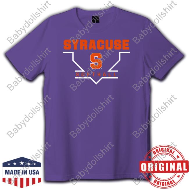 Official Cuse Shop Syracuse Orange Homeplate Softball Sweatshirt