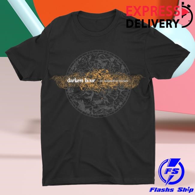 Official Night Shift Merch Store Shop Darkest Hour - So Sedated So Secure Popover Shirt Nightshift Merch