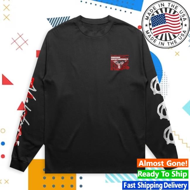 NGHTMRE - Dream Responsibly Long Sleeve Shirt NGHTMRE Merch
