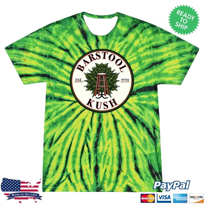 Official Barstool Sports Merch Store A New Untold Story Barstool Kush Tie Dye Popover Shirt BarstoolSports Apparel Clothing Shop