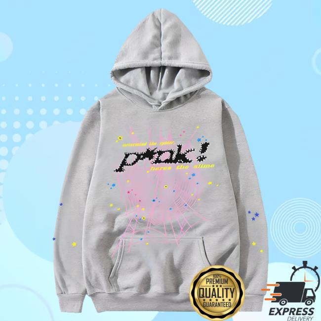 Official Sp5der Clothing Apparel Sp5der Spider Attractive Hoodie Grey Man Sp5der Merch Store Shop