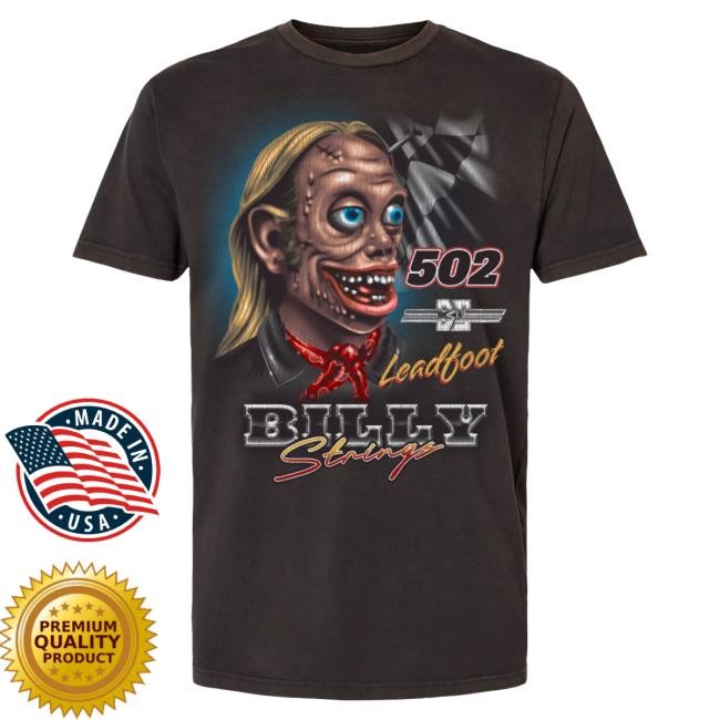 Official Billy Strings Merch Store Leadfoot Racing Hot Shirt (Samborghini)