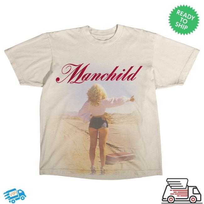 Official Sabrina Carpenter Merch Store Manchild Photo Tees