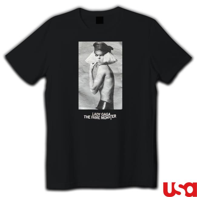 Lady Gaga The Fame Monster Tee Shirt Official Lady Gaga The Fame Monster Tee Shirt