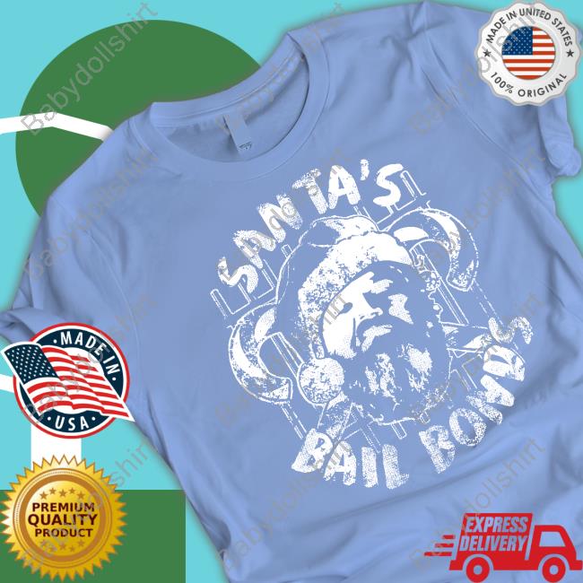 Robert Oberst Merch Santa's Bail Bonds Tee