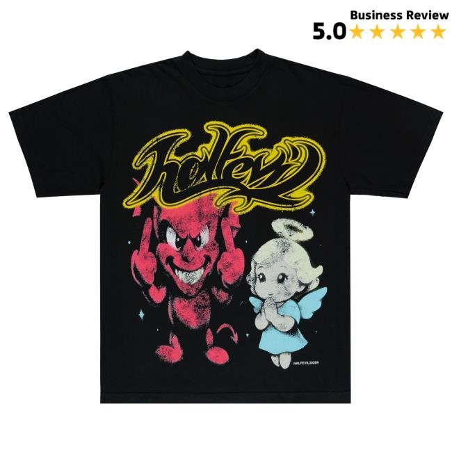 Official Half Evil Co Store Merch Goodvsevil Top Shirt Half Evi 333