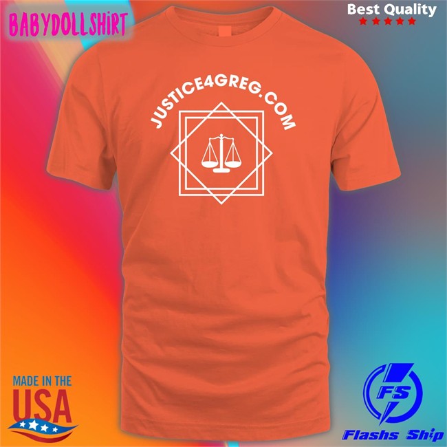 Rabia O'chaudry Cause Team Shop Scales Of Justice Apparel Justice 4 Greg Shirt