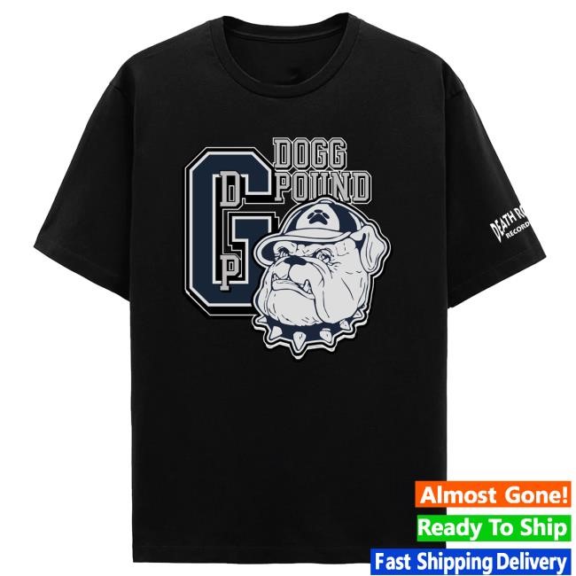 Official Snoop Dog Death Row Records Merch Shop Tha Doggpound "G" Tee Shirt