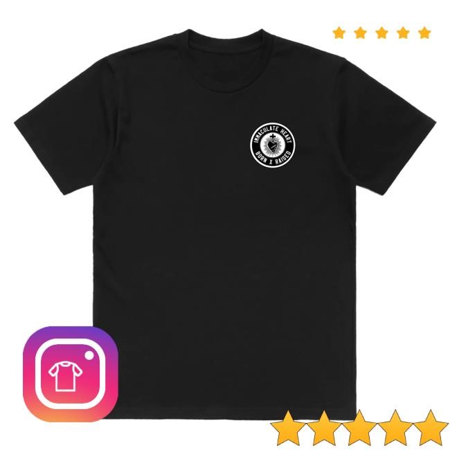 Official Born X Raised Merch Store Shop Immaculate Tees: Black BornXRaised