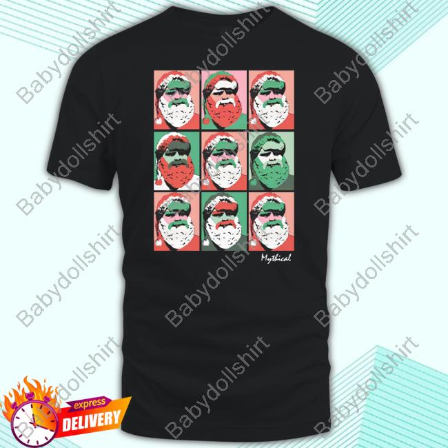 Official Good Mythical Morning Merch Candy Randy Claus Hoodie