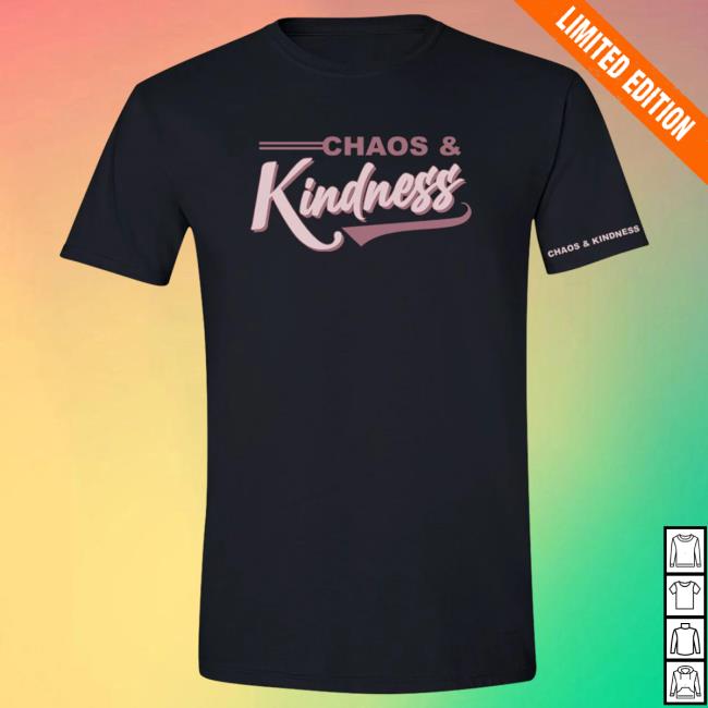 Official Chaos And Kindness Store Ck Swoosh Tee