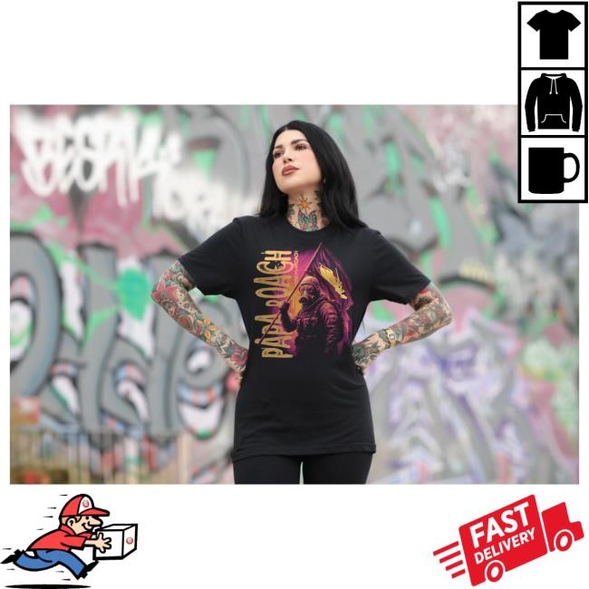 Official Papa Roach Merch Rise Of The Roach Soldier Tshirt (Black)