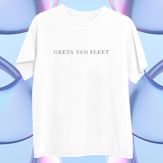 Official Greta Van Fleet Merch Store White Nautilus Shell Shirt New