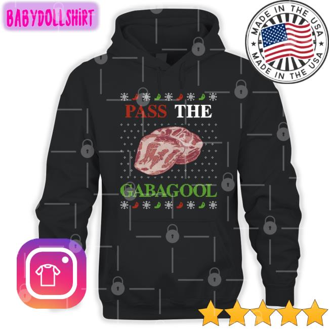 Pass The Gabagool Tacky Crewneck Sweatshirt Shitheadsteve Shop