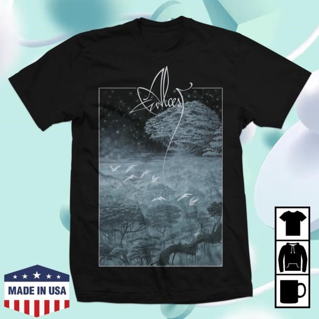 Alcest "Amethyste" New Tee Alcest Official Merch