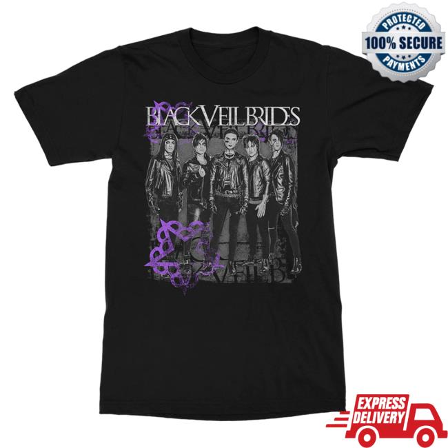 Official Black Veil Brides Merch Store Black Veil Brides The Outcasts Popover Shirt Black Veil Brides Clothing Shop