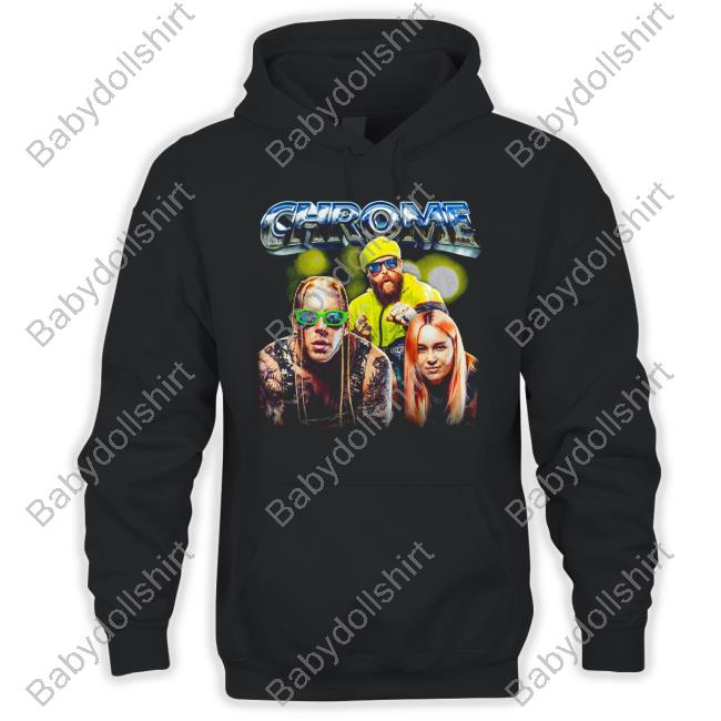 Official Hang Over Gang Hogxacal Retro Chrome Hoodie