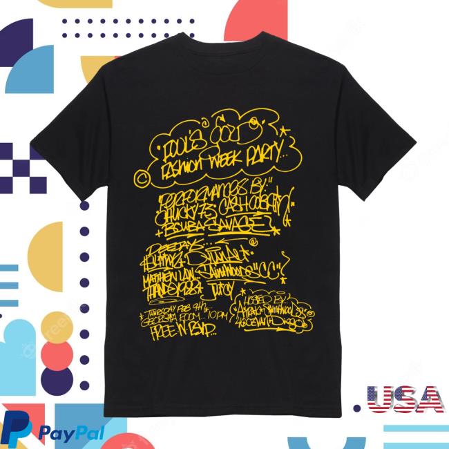 Official Duck Sauce Merch Fool's Gold NYFW Feb 23 Shirt