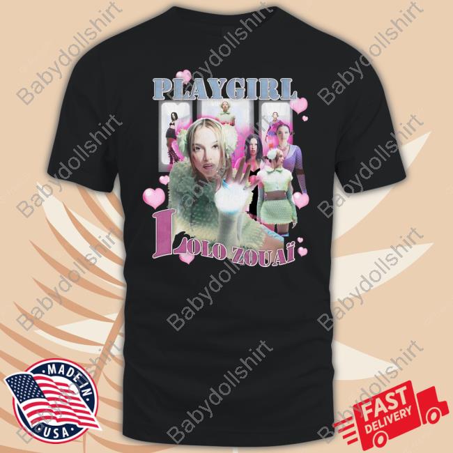 Official Playgirl Merch World Tour Lolo Zouaï Shirt