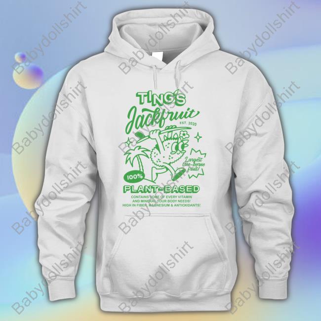 Official Ting's Chips Shop Ting's Jackfruit Eco Friendly Plant-Based Shirts
