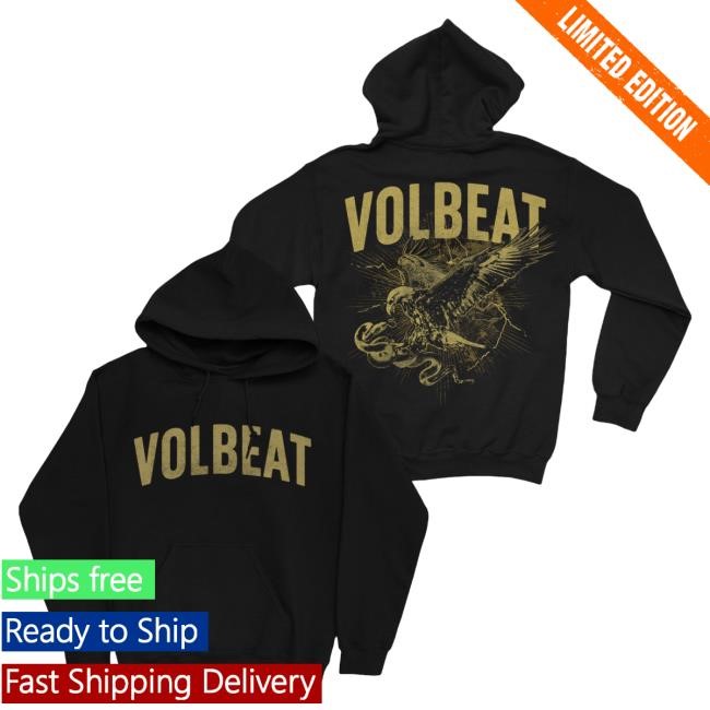 Official Volbeat Merch Store Shop Volbeat Eagle Popover Hoodie