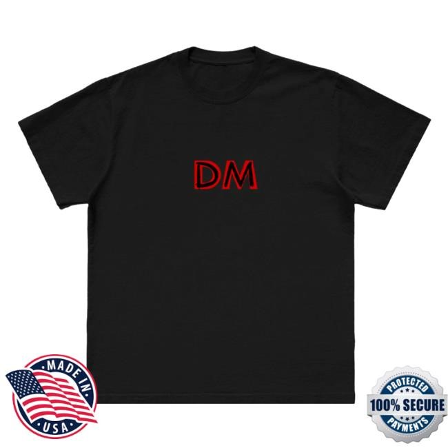 Depeche Mode Official Merch Shop Depeche Mode Dm / Mode IRL 2024 S/S Shirt Memento Mori Tour 2024 Store Clothing