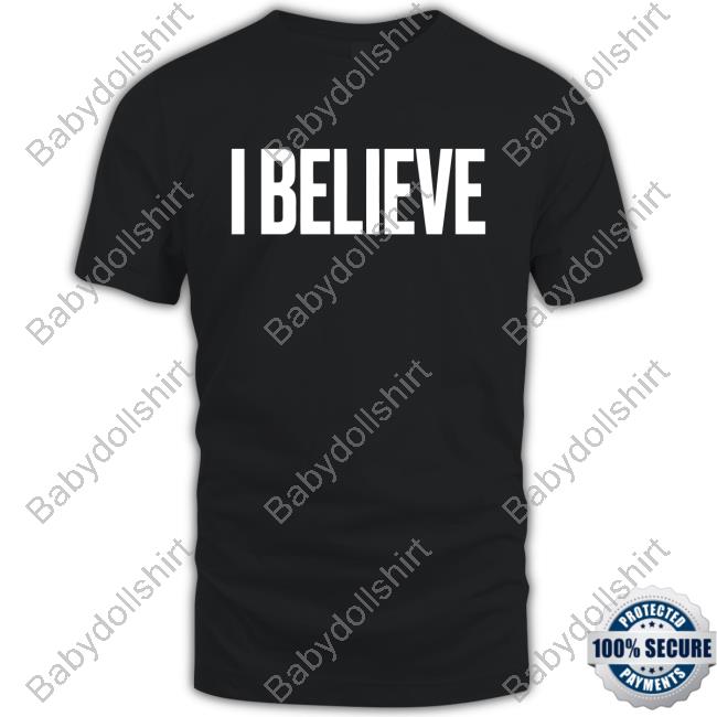 Official I Believe Tee - Black