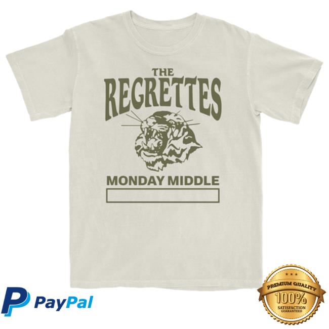 Official The Regrettes Merch Monday Middle Pe T Shirts