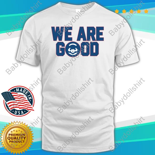 Obvious Shirts We Are Good Shirt Big Cat