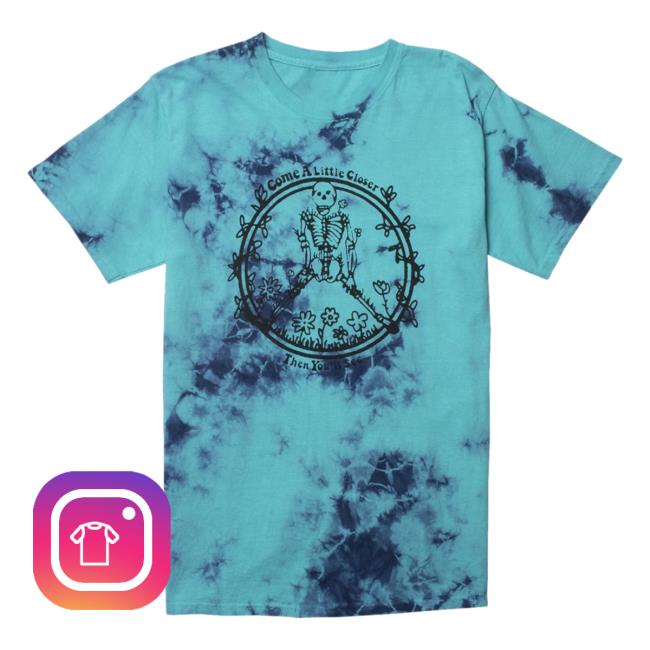 Official Altru Apparel Clothing Come Closer Tie Dye T-Shirts