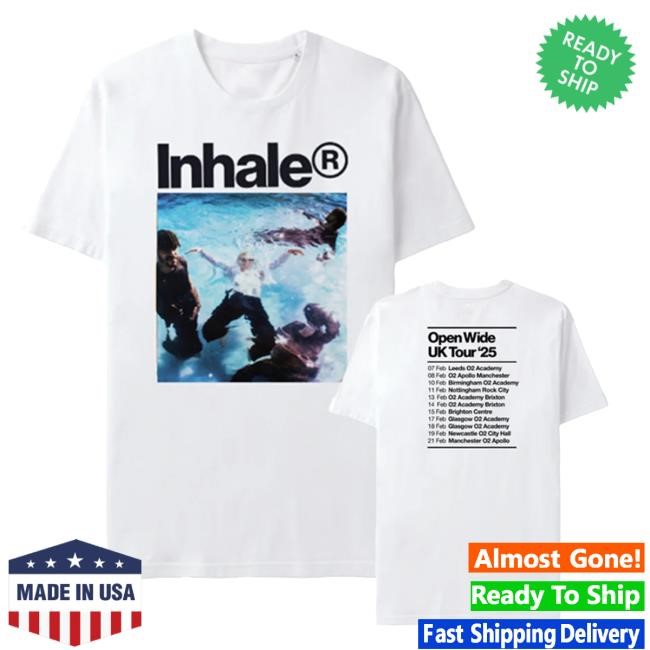 Open Wide Uk Tour '25 New Tee – Inhaler Merch