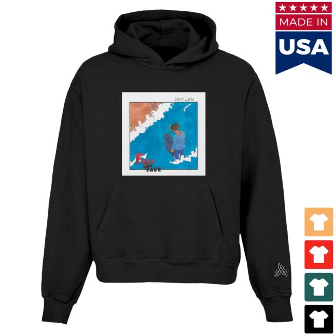 Official Juice Wrld 999Club Clothing Merch Store Face 2 Face Black Hoodies JuiceWrld Shop 999 Club