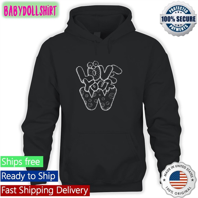 Love Your W Tee Shirts Black Bts J-Hope