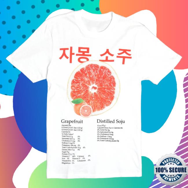 Official Altru Apparel Clothing Grapefruit Soju Shirt 2023