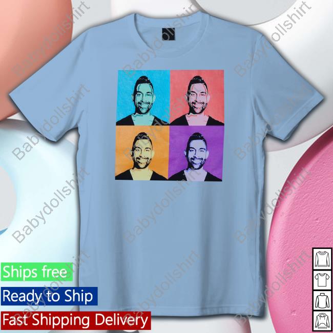 Pop Art Portrait Tee Shirt