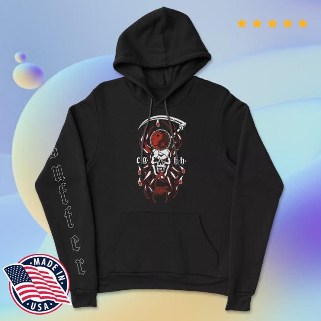 Official Merchbar Chelsea Grin Spider Popover Hoodie Merch Bar