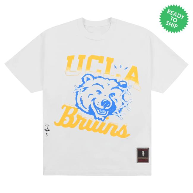 Official Travis Scott Utopia Merch Store CJ X M&N X UCLA HANDDRAWN Shirt 2024 Travis Scott Apparel Clothing TravisScott