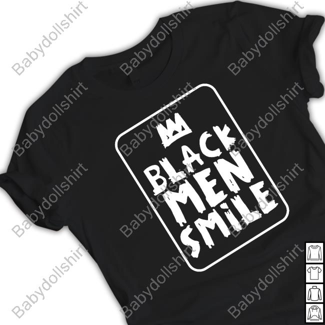 Official Black Men Smile Shirts