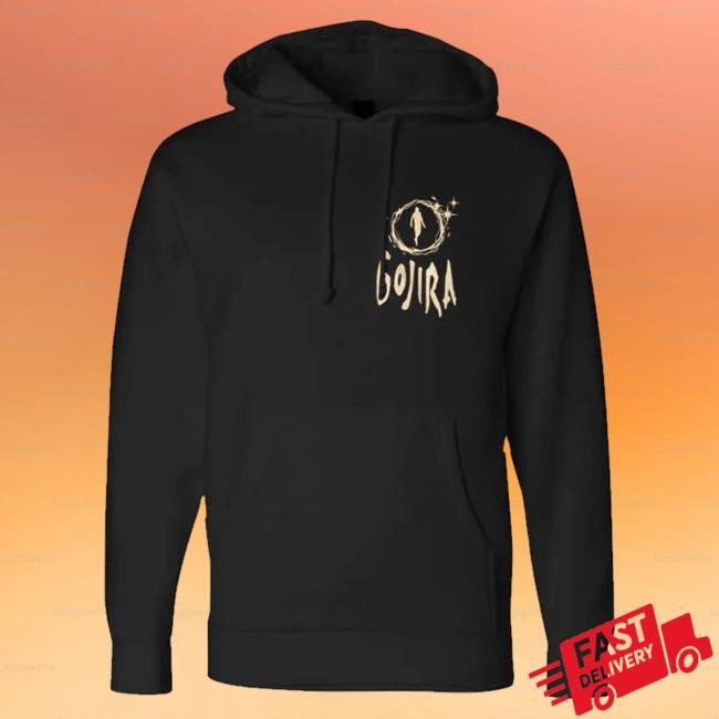 Official Gojira Merch FMTS Golden Hoodie Official Gojira Merch FMTS Golden Hooded Sweatshirt