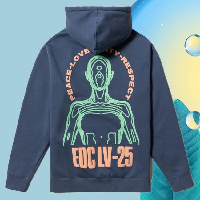 Official Insomniac EDC Las Vegas Vibrancy Hoody