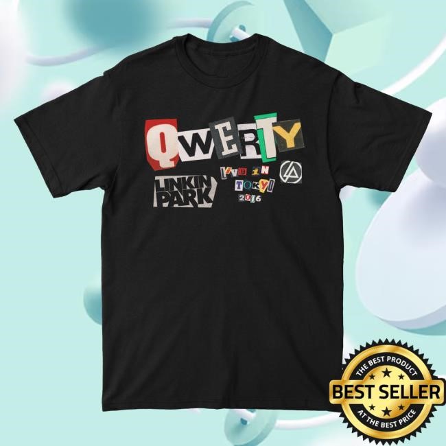 QWERTY Ransom Note T Shirt – Linkin Park Store
