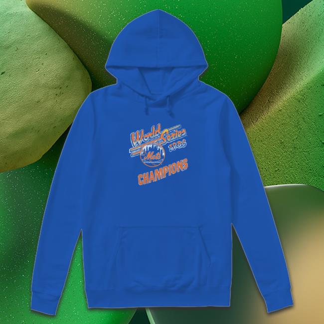 Homage Merch Mets World Series Champs 1986 Long Sleeve Tee